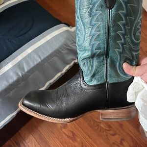 Durango Men’s Arena Pro Black/Blue Lagoon Western Boots